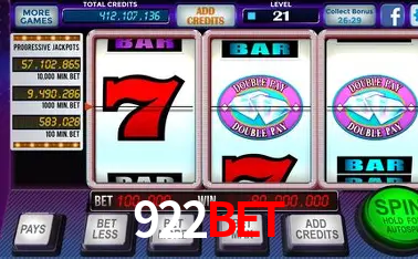 Descubra o Mundo do Cassino Online com 922BET